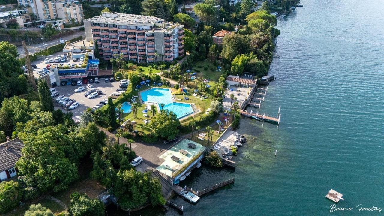 Lake Apartment 4 Bissone Exterior photo